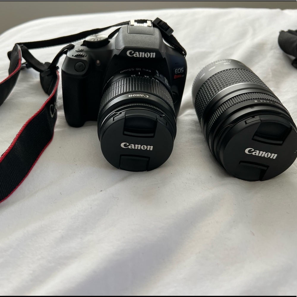 Cannon EOS Rebel T6, RARELY used.